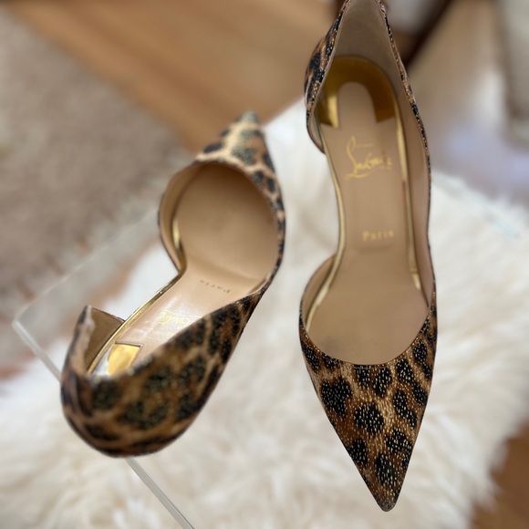 Leopard print Christian Louboutin heels - Picture 5 of 11